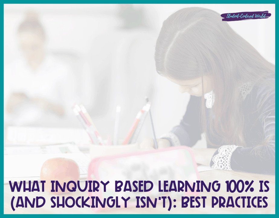 What Inquiry Based Learning 100% is