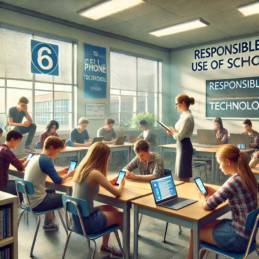 Instead of a cell phone ban, teaching students how to use technology responsibly in the classroom